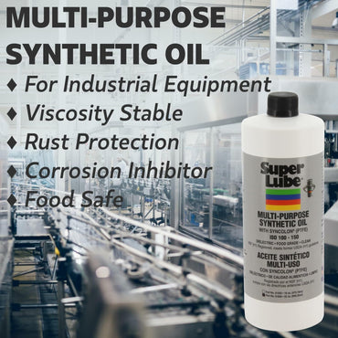 Super Lube 52004 Synthetic Oil ISO 68 Lightweight