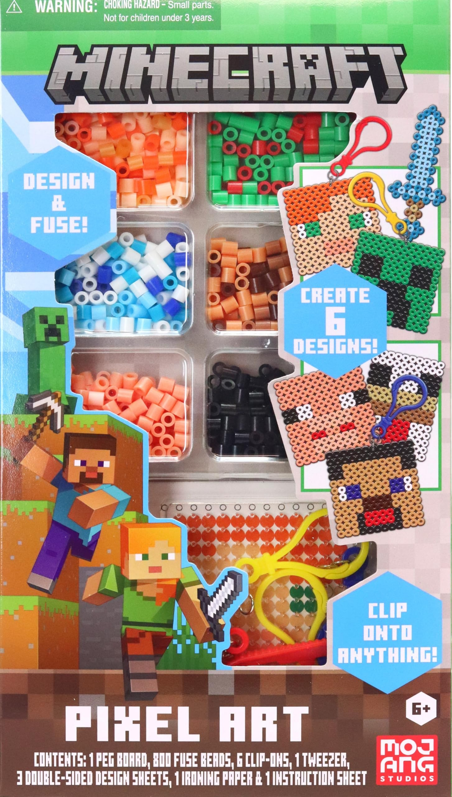 Tara Toy Minecraft Pixel Art Activity Set