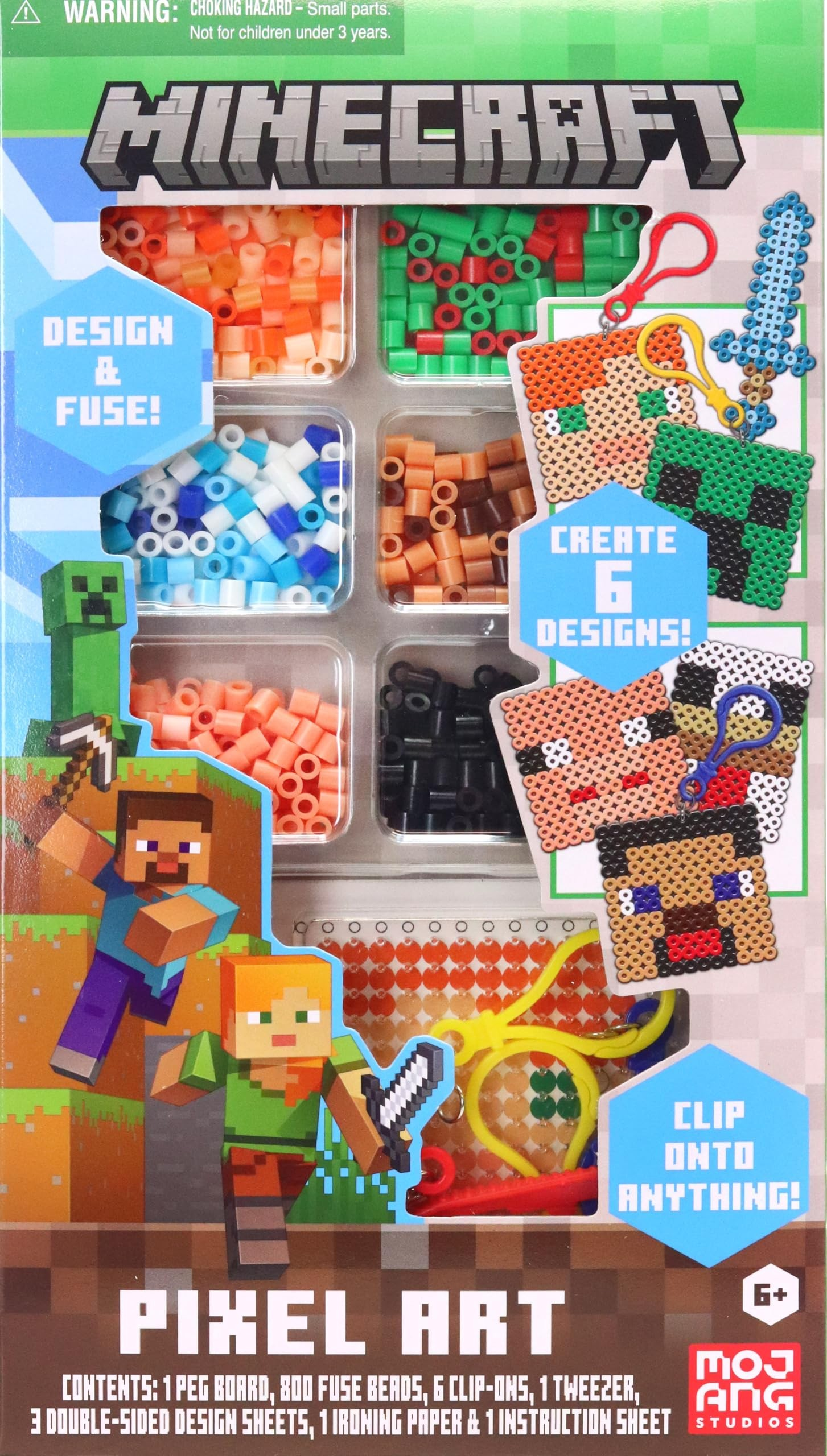 Tara Toy Minecraft Pixel Art Activity Set