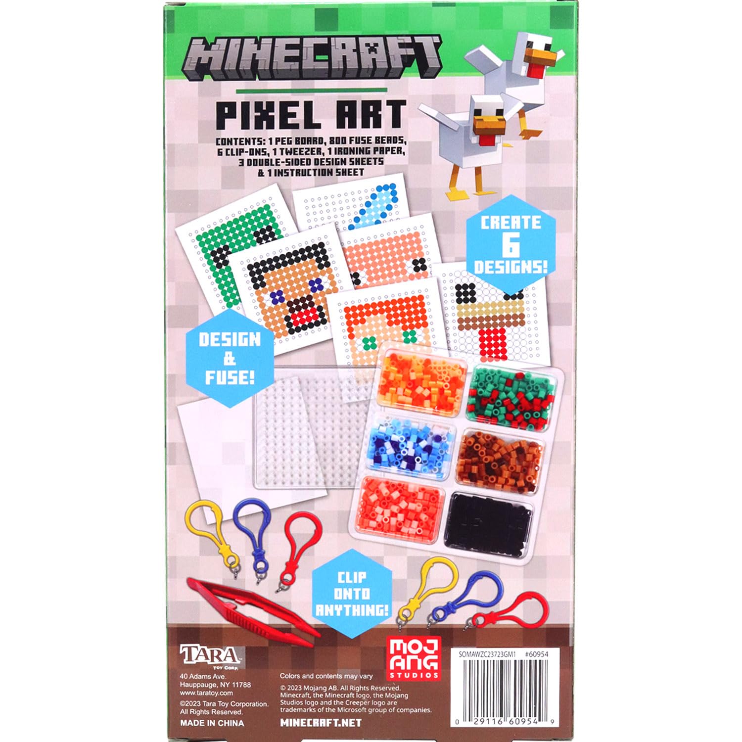 Tara Toy Minecraft Pixel Art Activity Set