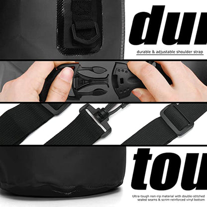 Waterproof Dry Bag 10L PVC Foldable Backpack