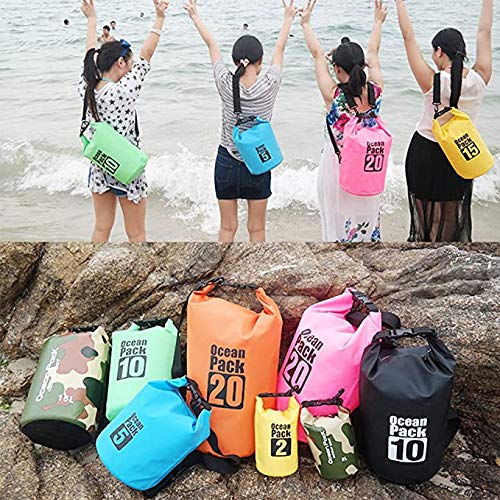 Waterproof Dry Bag 10L PVC Foldable Backpack