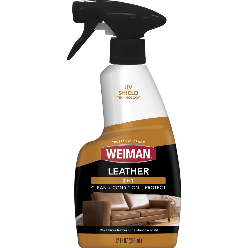 Weiman Leather Cleaner & Conditioner 12oz UV Protect