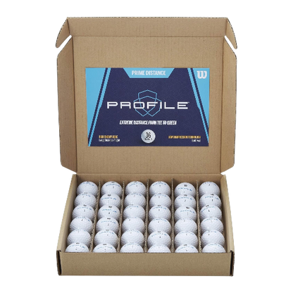 Wilson Profile Distance Golf Balls 36-Pack