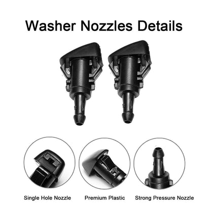 Windshield Washer Nozzle Kit w/ Hose Dodge Caravan