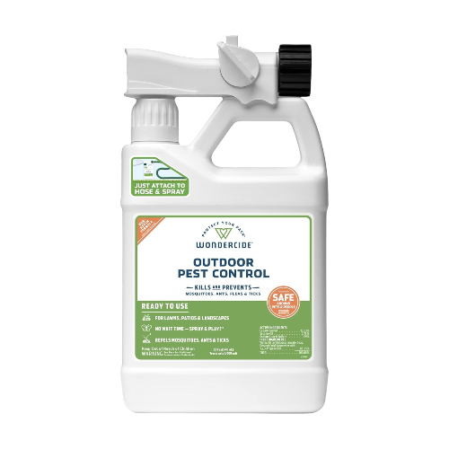Wondercide 32 oz Outdoor Pest Control Spray – Natural Essential Oils, Mosquito & Insect Repellent – Safe for Pets & Kids