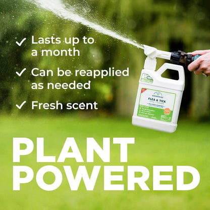 Wondercide 32 oz Ready-to-Use Yard Spray – Flea, Tick & Mosquito Control, Natural & Plant-Based, Safe for Pets & Kids