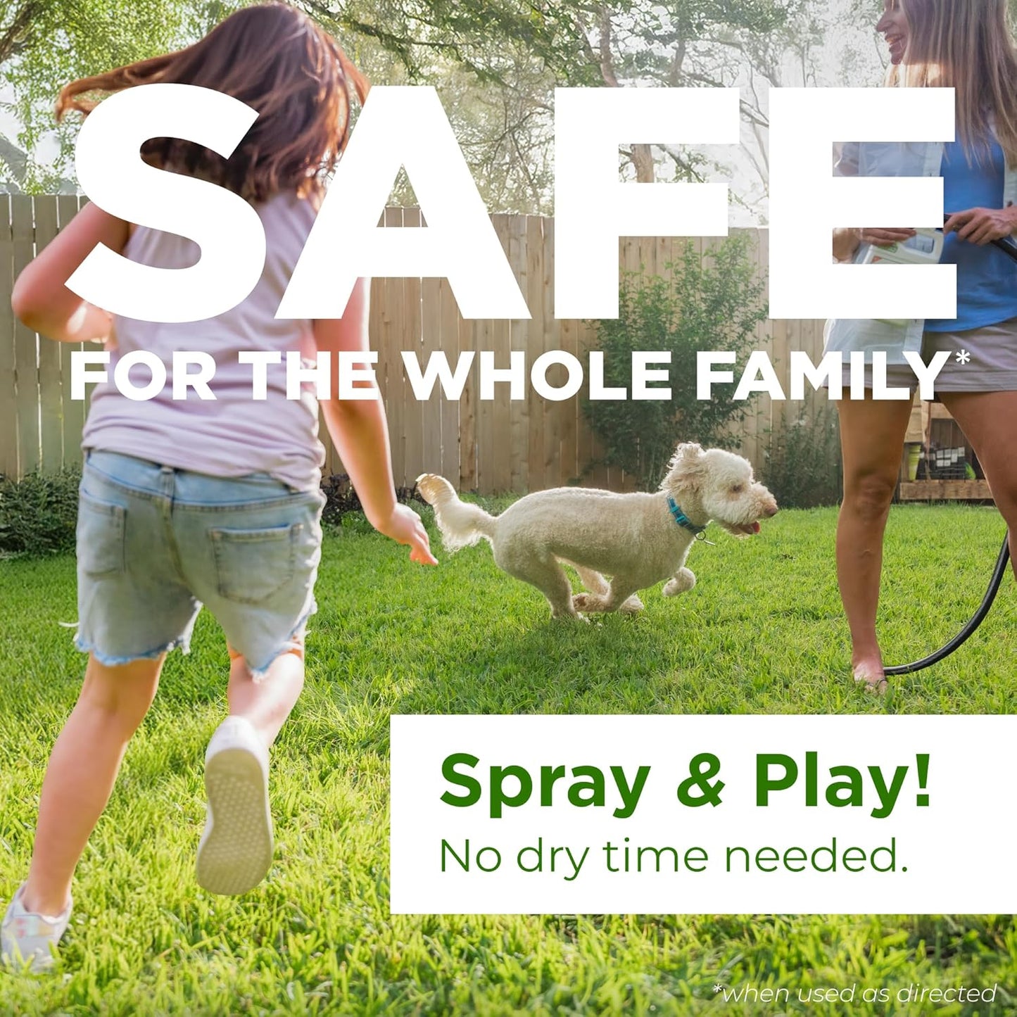 Wondercide 32 oz Ready-to-Use Yard Spray – Flea, Tick & Mosquito Control, Natural & Plant-Based, Safe for Pets & Kids