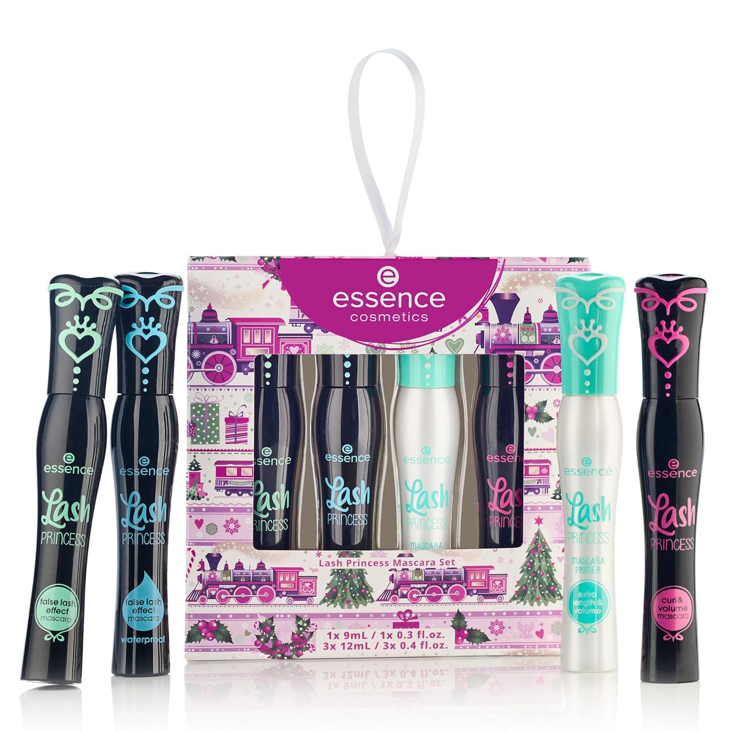 essence Lash Princess Mascara Holiday Gift Set 4 Vegan Cruelty-Free