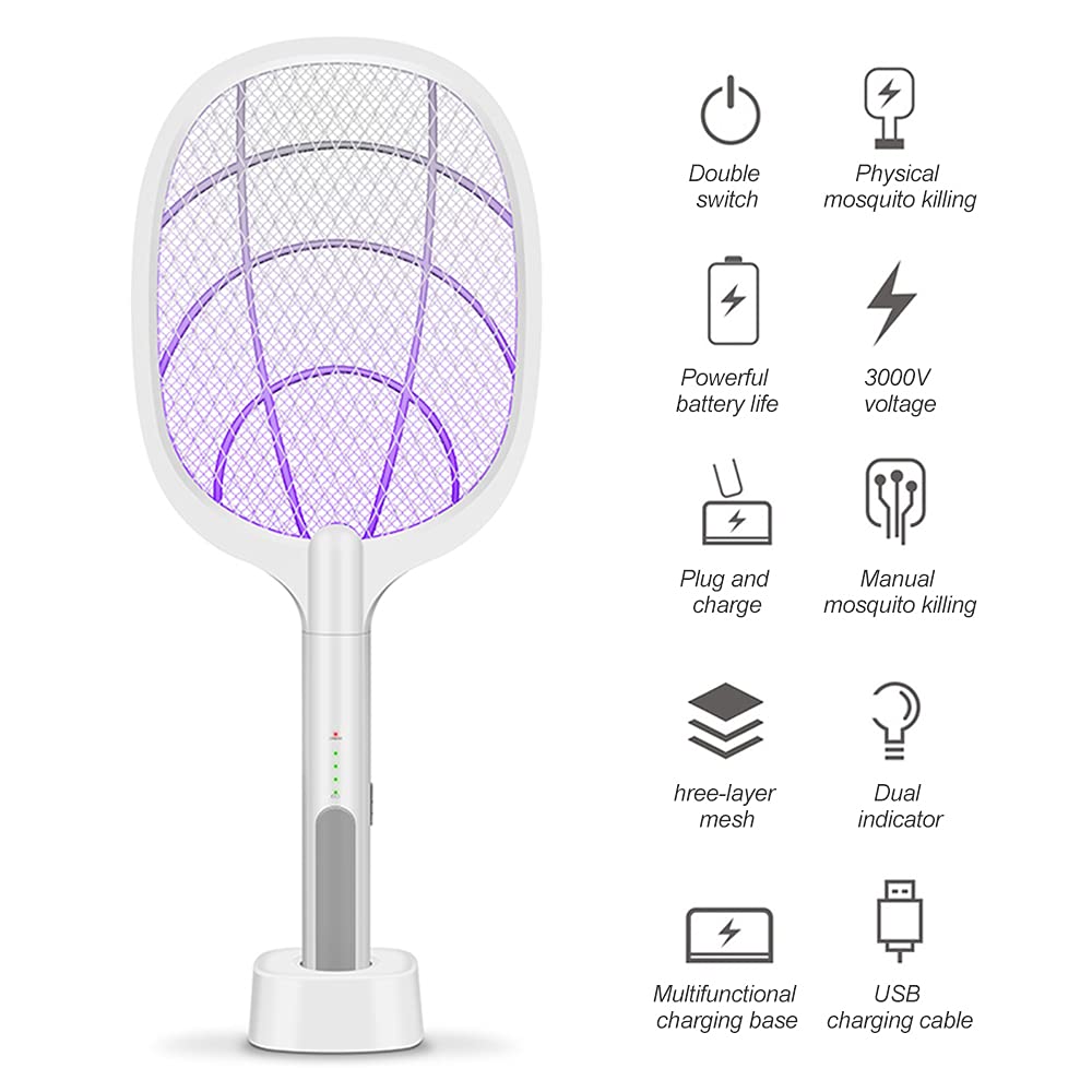 homegeek Electric Bug Zapper Racket
